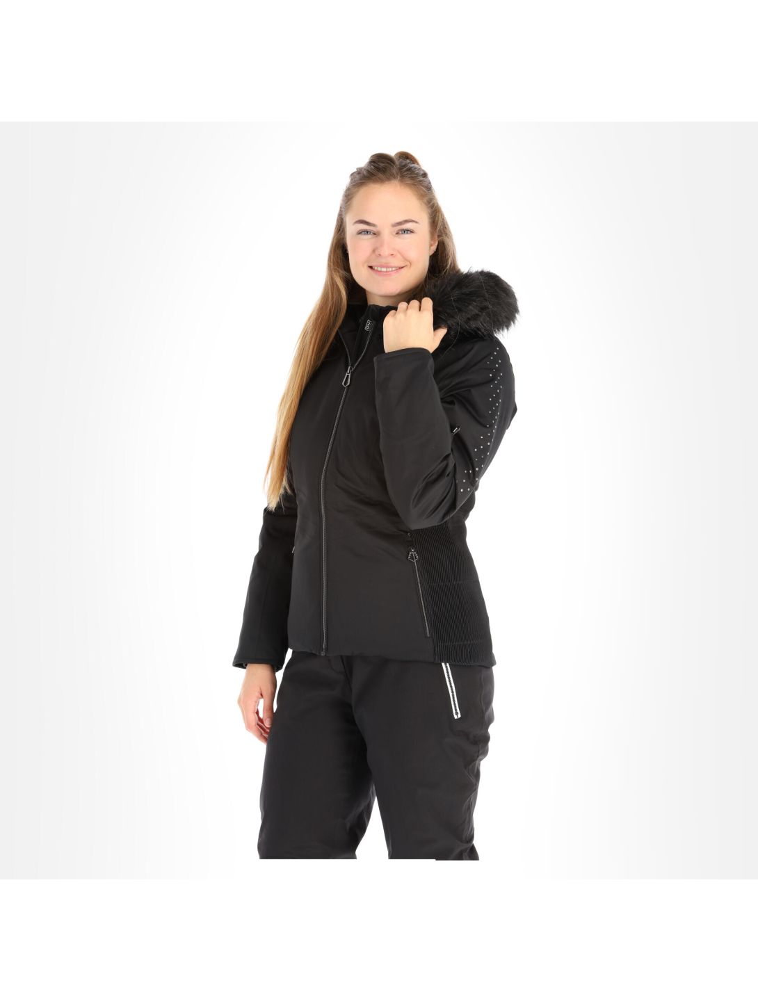 Dare2b, Bejewel Jacket ski-jas dames Zwart