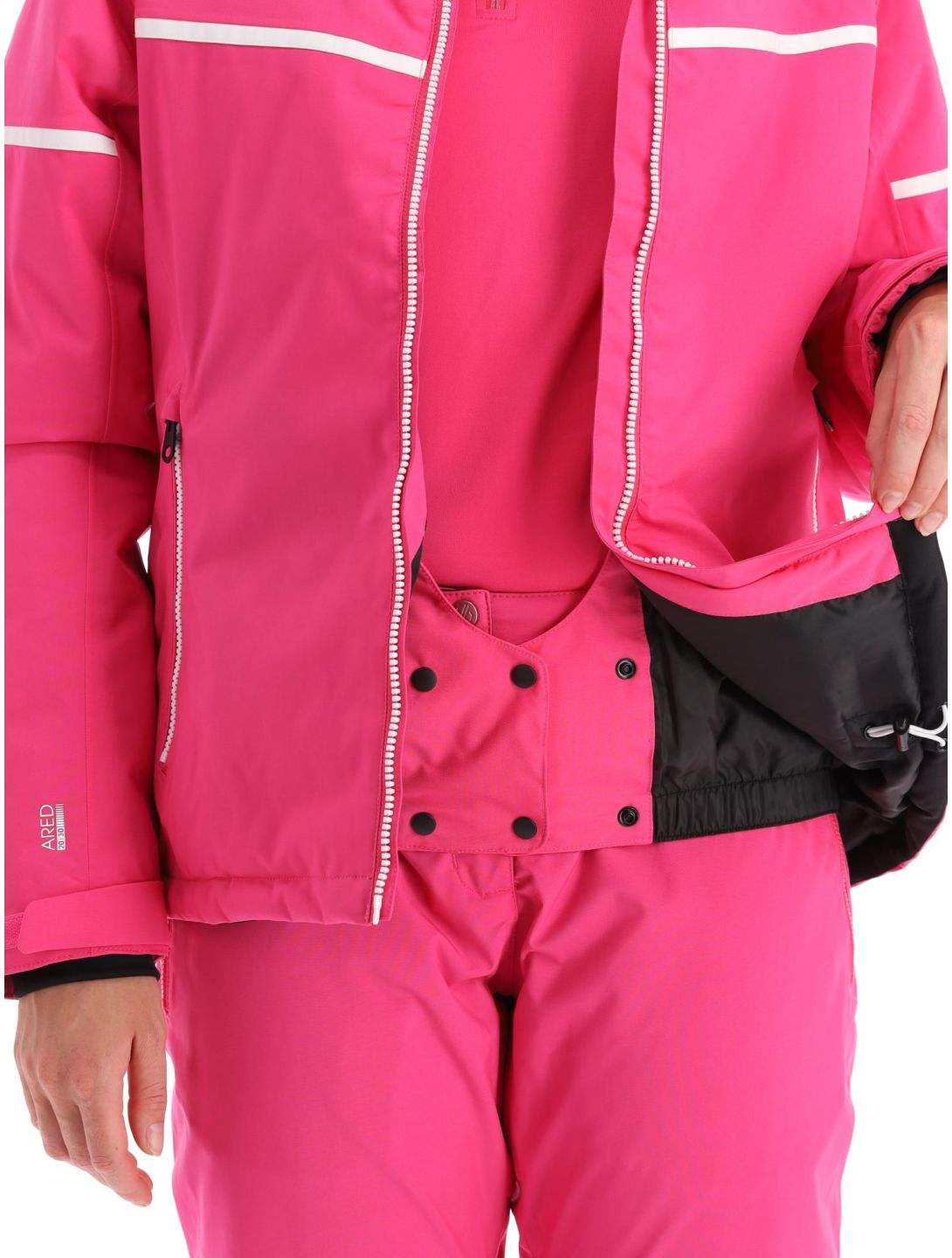 Dare2b, Carving ski-jas dames Pure Pink roze 