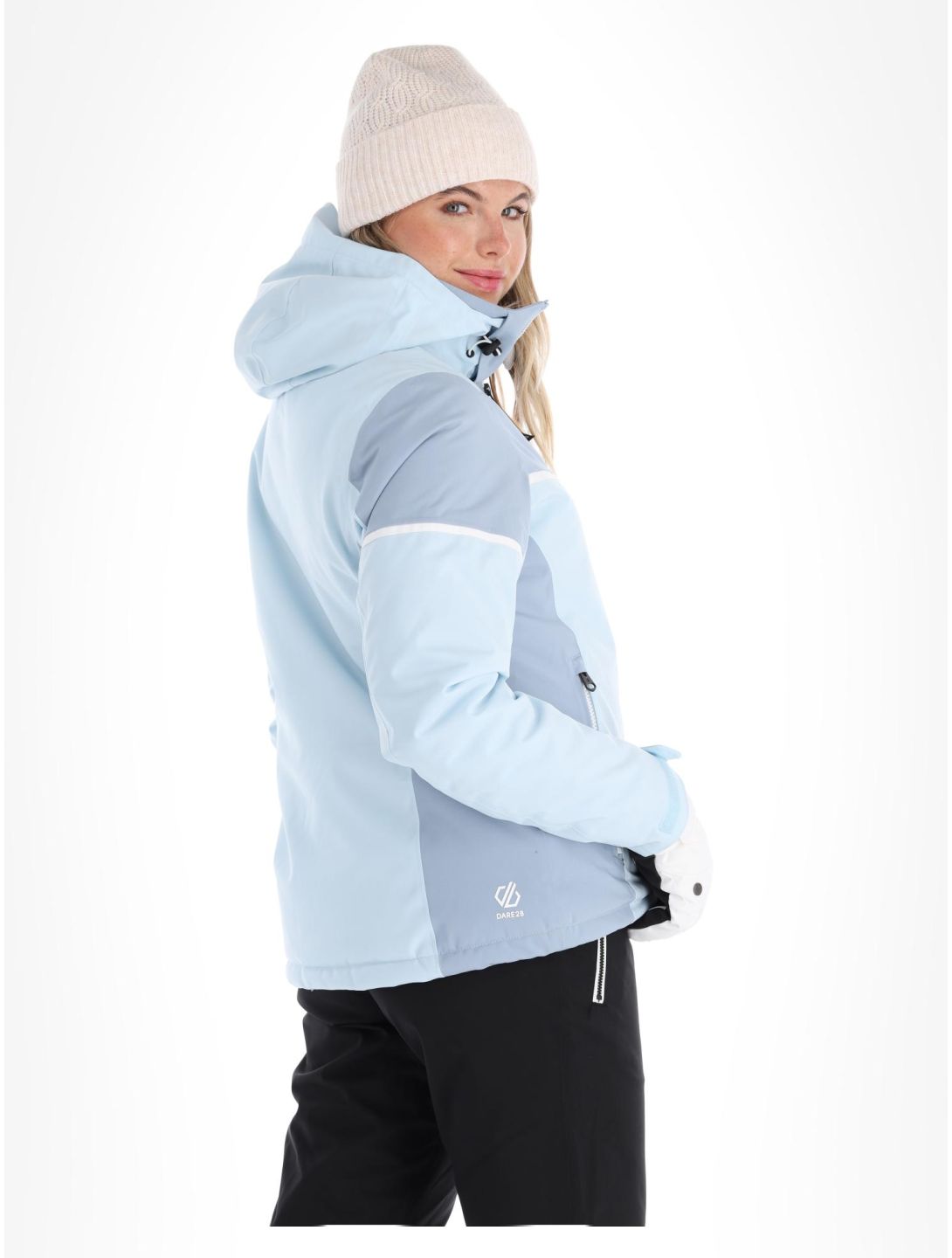 Dare2b, Carving ski-jas dames Quiet Blue / Ashley Blue blauw 