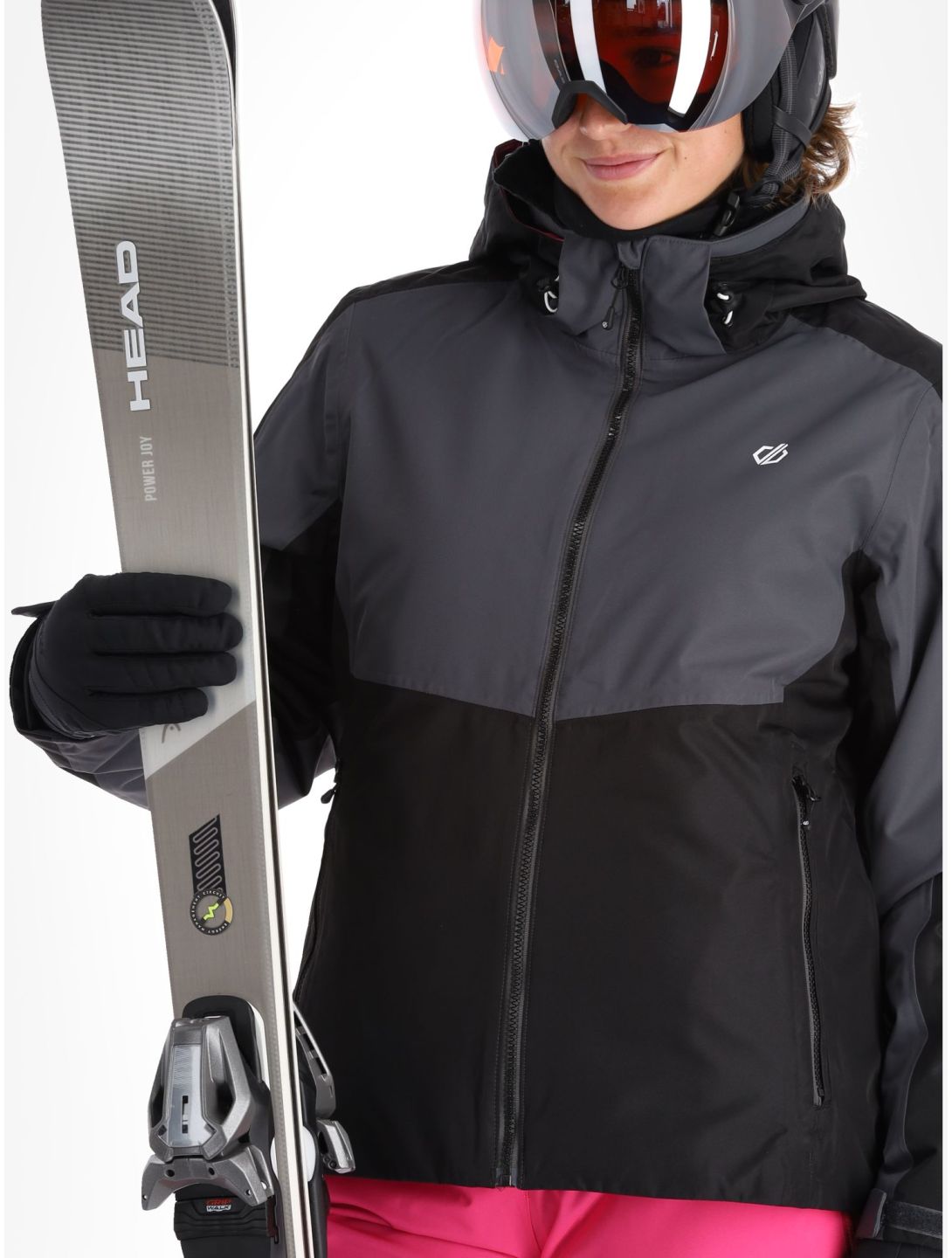 Dare2b, Climatise ski-jas dames Ebony / Black grijs, zwart 