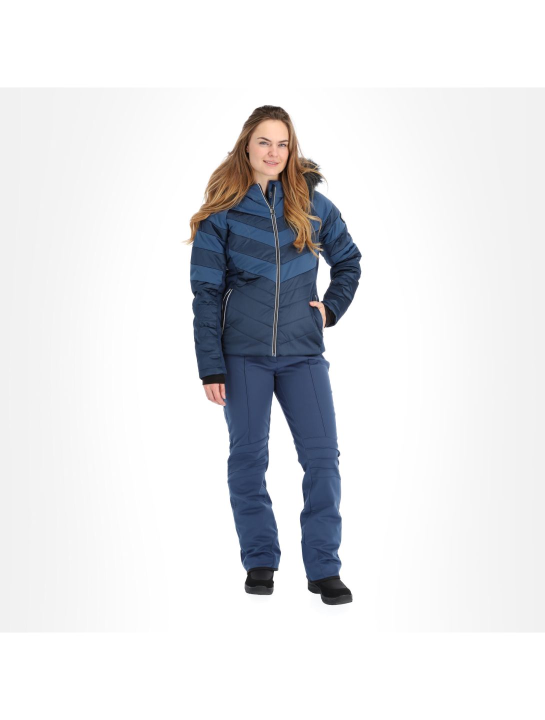 Dare2b, Dazzling Jacket ski-jas dames dark denim Blauw