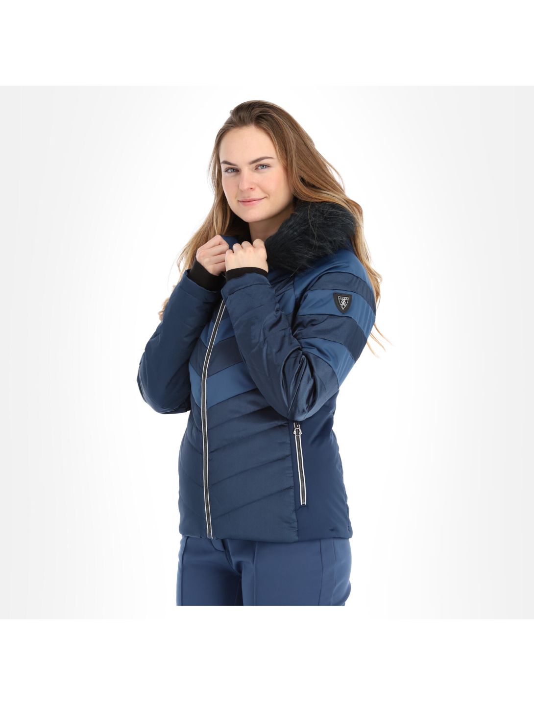 Dare2b, Dazzling Jacket ski-jas dames dark denim Blauw