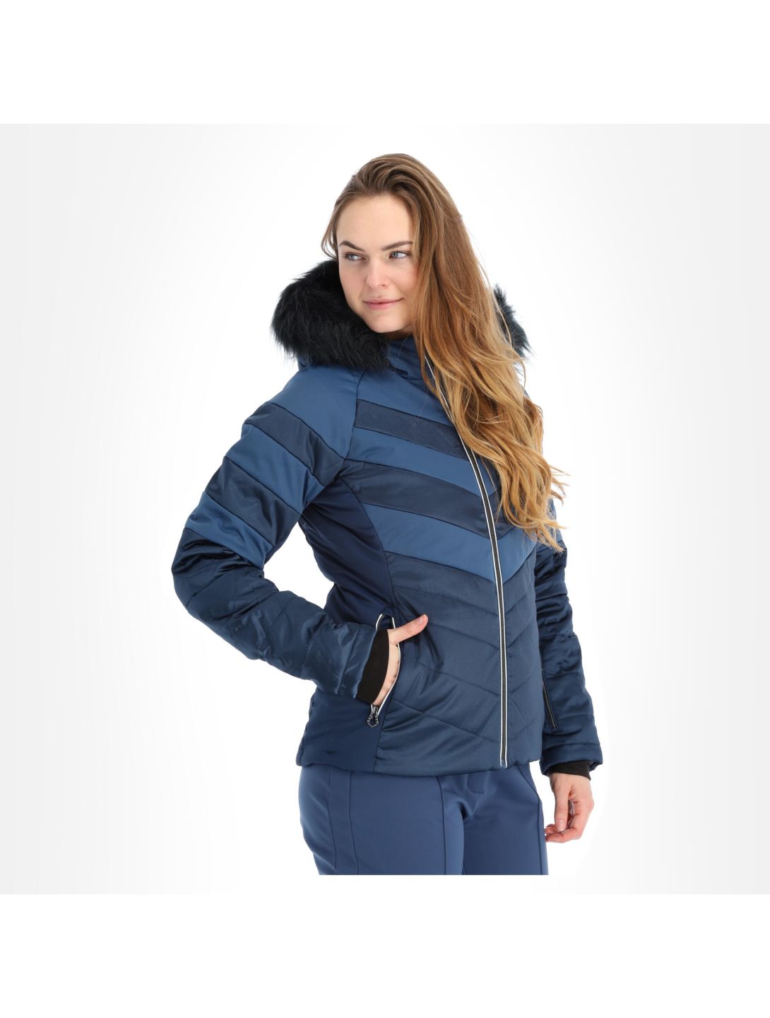 Dare2b, Dazzling Jacket ski-jas dames dark denim Blauw