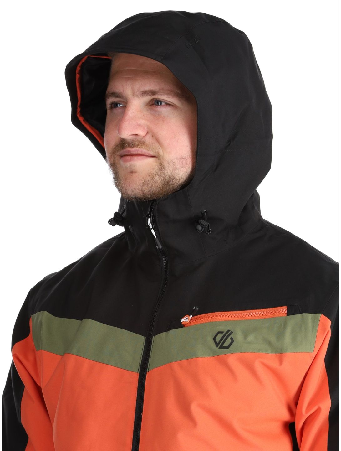 Dare2b, Eagly II ski-jas heren Orange Rust / Black oranje, zwart 