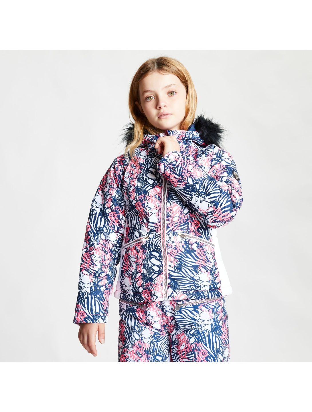 Dare2b, Far Out Jacket ski-jas kinderen neon Roze