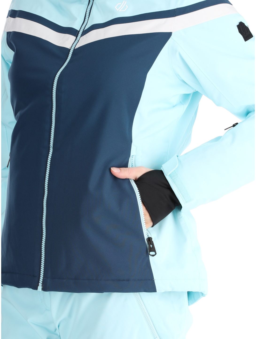 Dare2b, Flurry AA Jas gevoerd dames Water Ballet / Moonlight Denim Blauw 