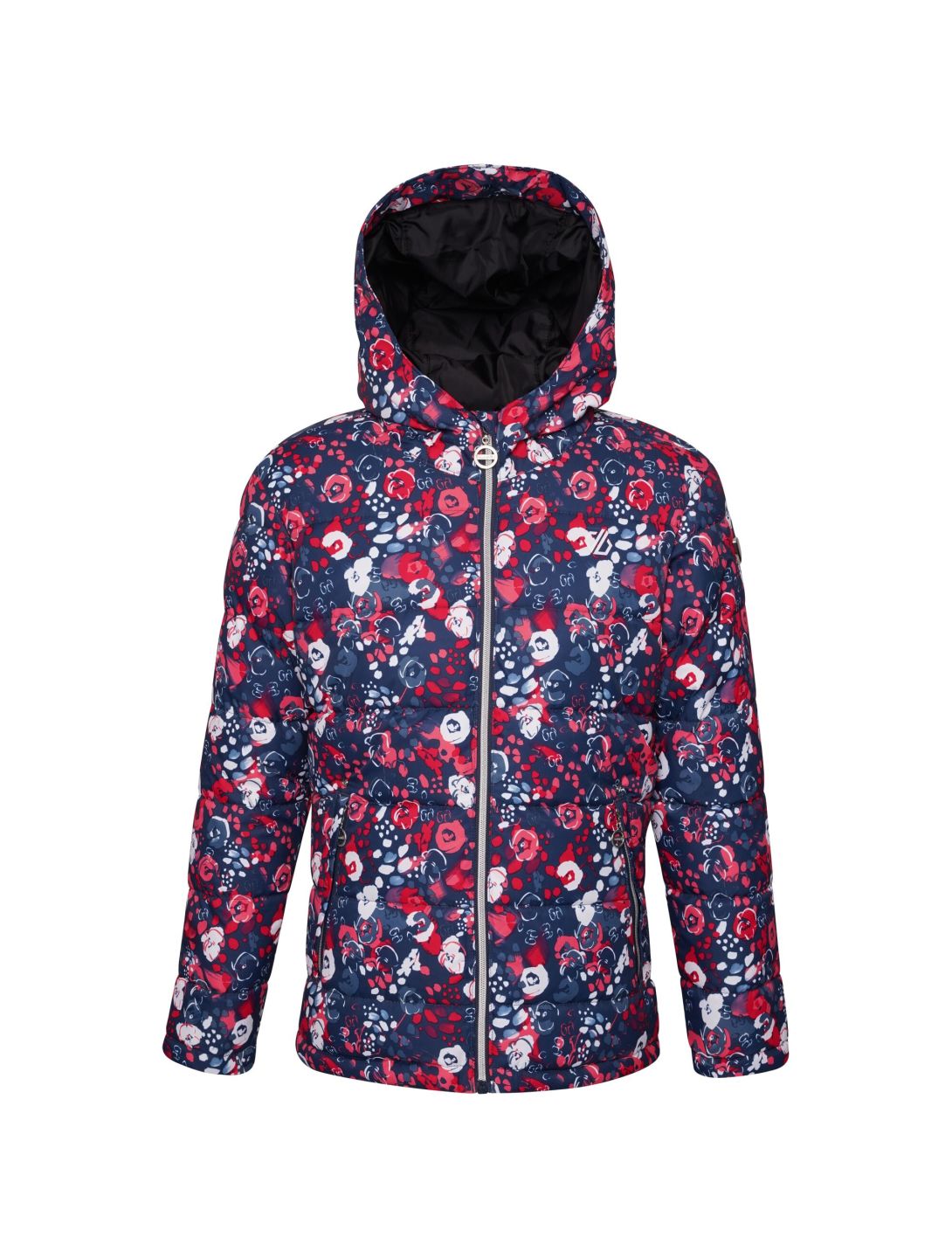 Dare2b, Girls Verdict ski-jas kinderen virtual floral print roze 