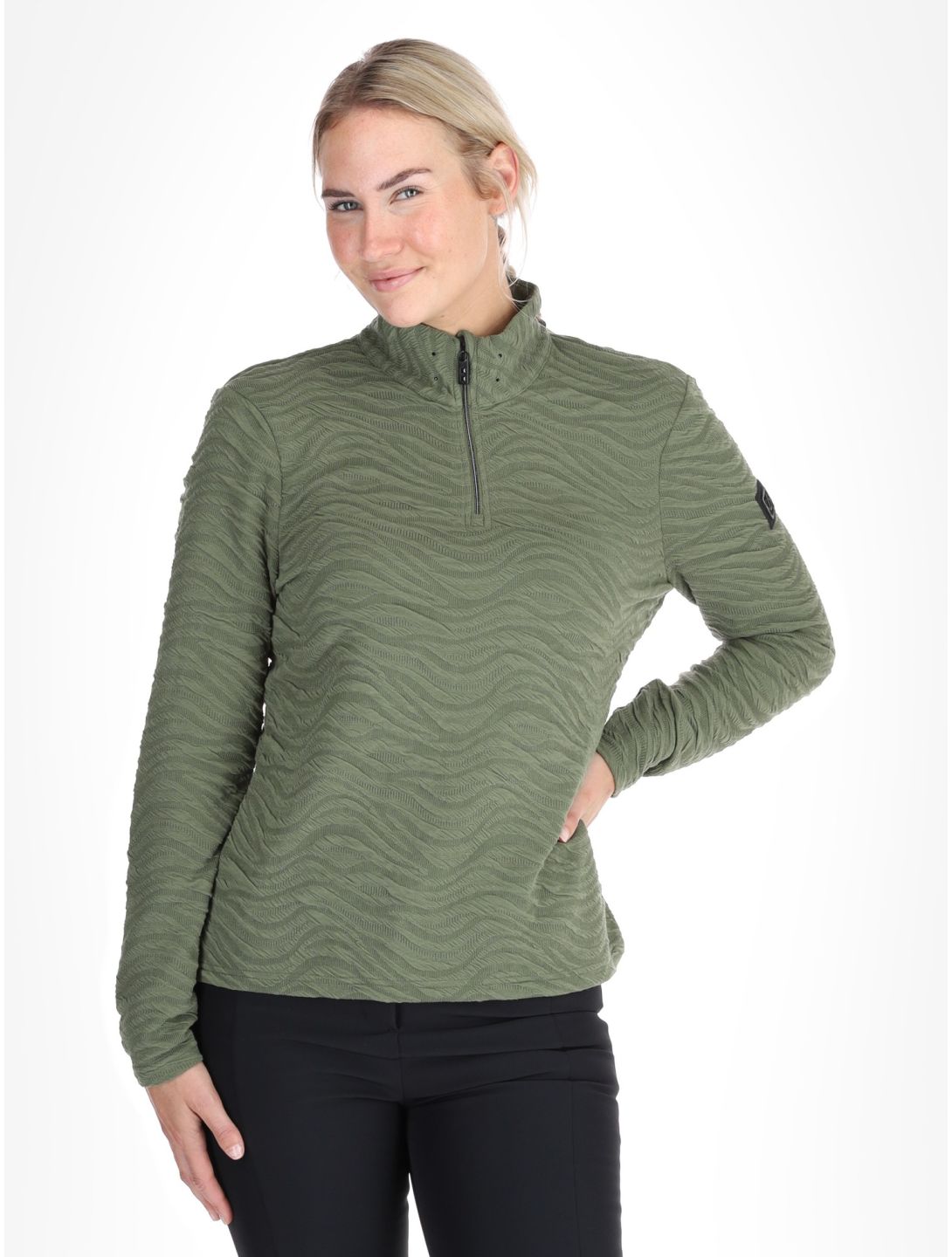 Dare2b, Glamorize II GA Ski pully dames Olivine Green Groen 