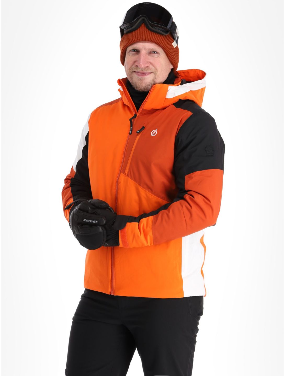 Dare2b, Halfpipe ski-jas heren PuffinOr / Blk oranje, zwart 