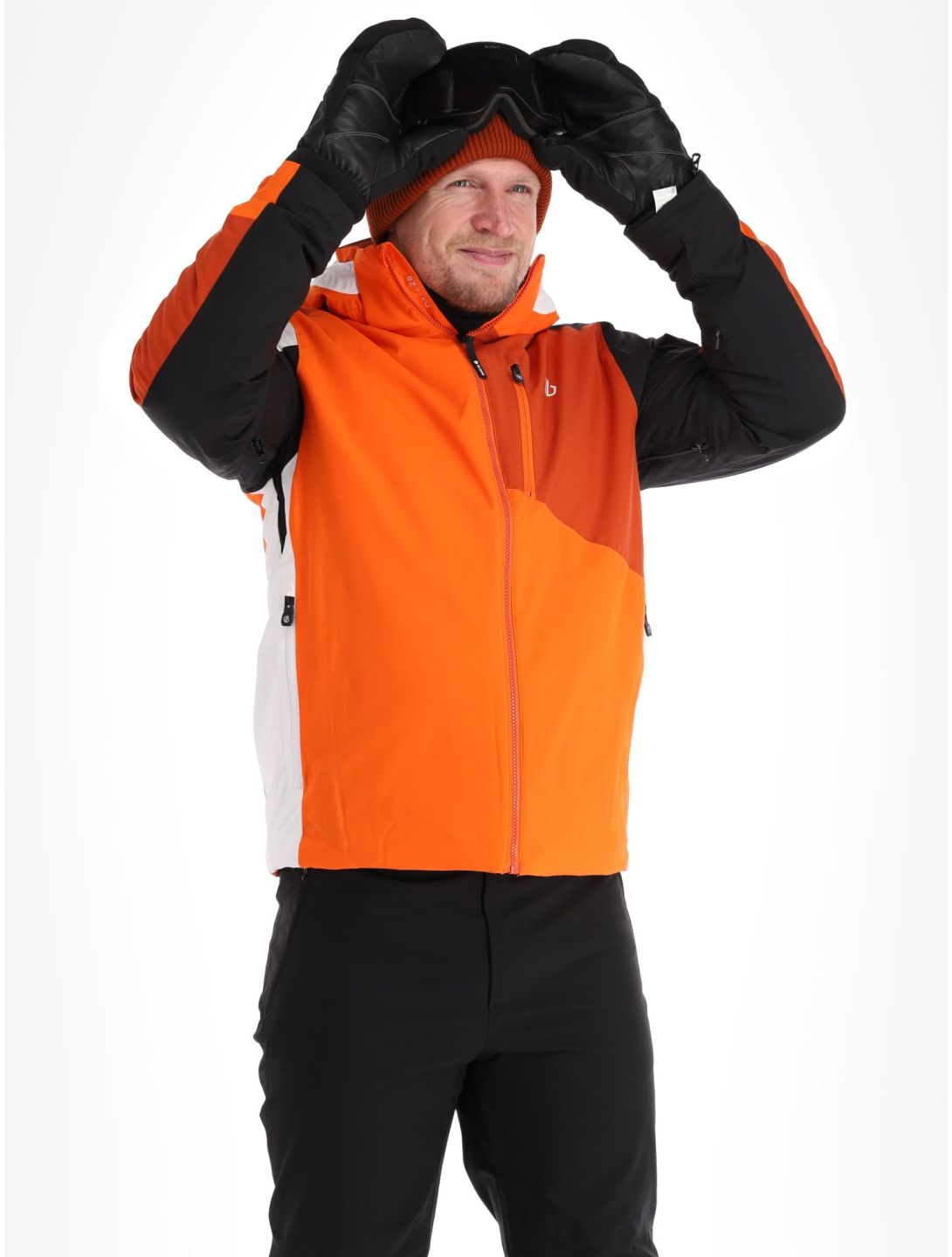 Dare2b, Halfpipe ski-jas heren PuffinOr / Blk oranje, zwart 