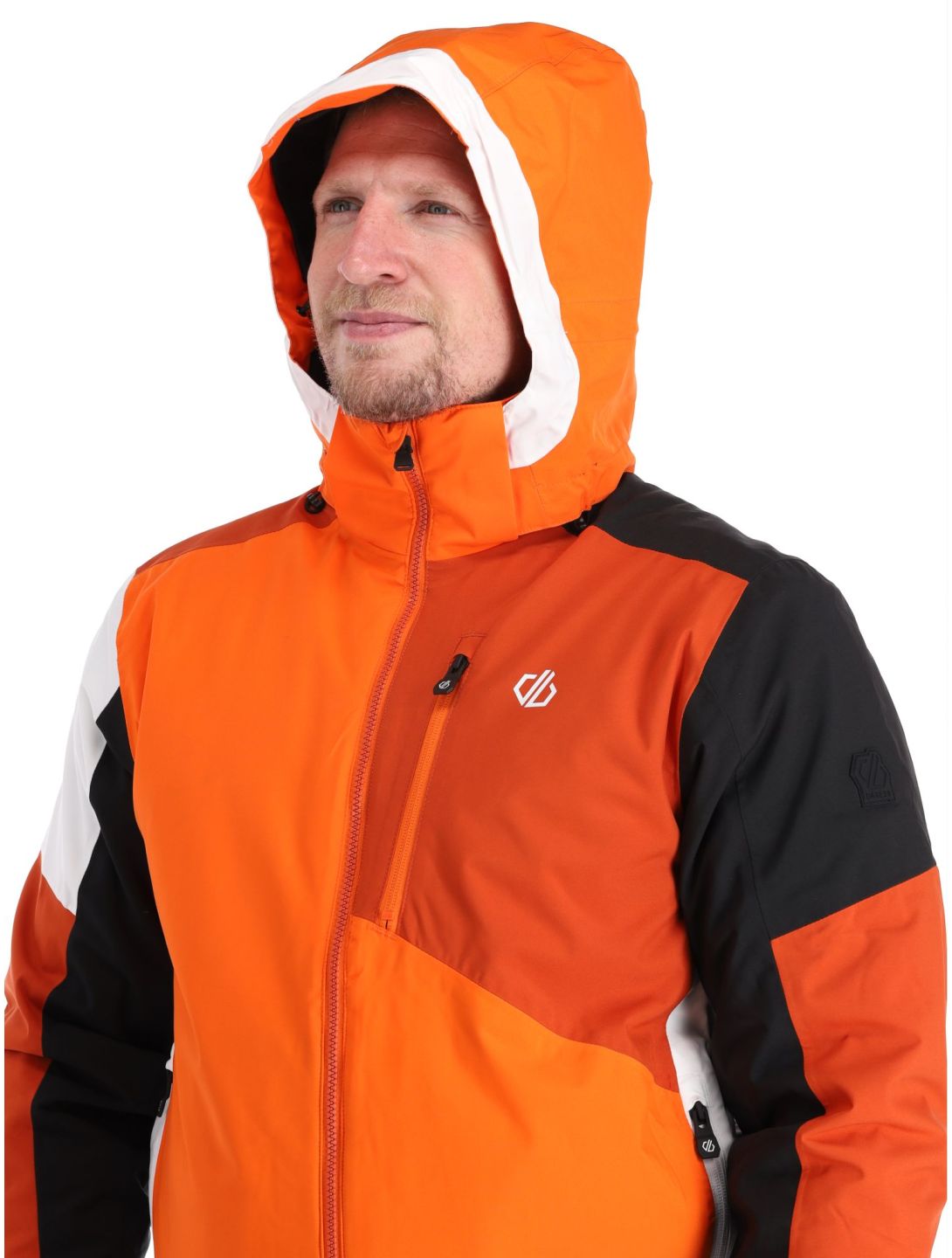 Dare2b, Halfpipe ski-jas heren PuffinOr / Blk oranje, zwart 