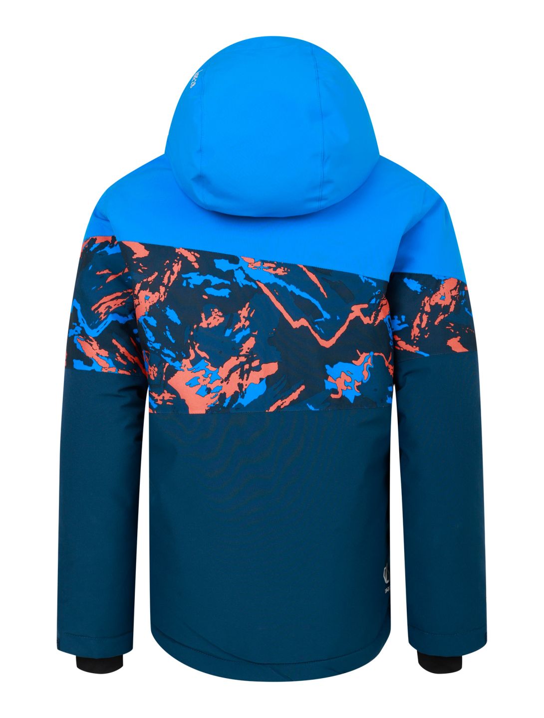 Dare2b, Humour III ski-jas kinderen Athletic Blue / Athletic Blue Camo Print / Moonlight Denim blauw 