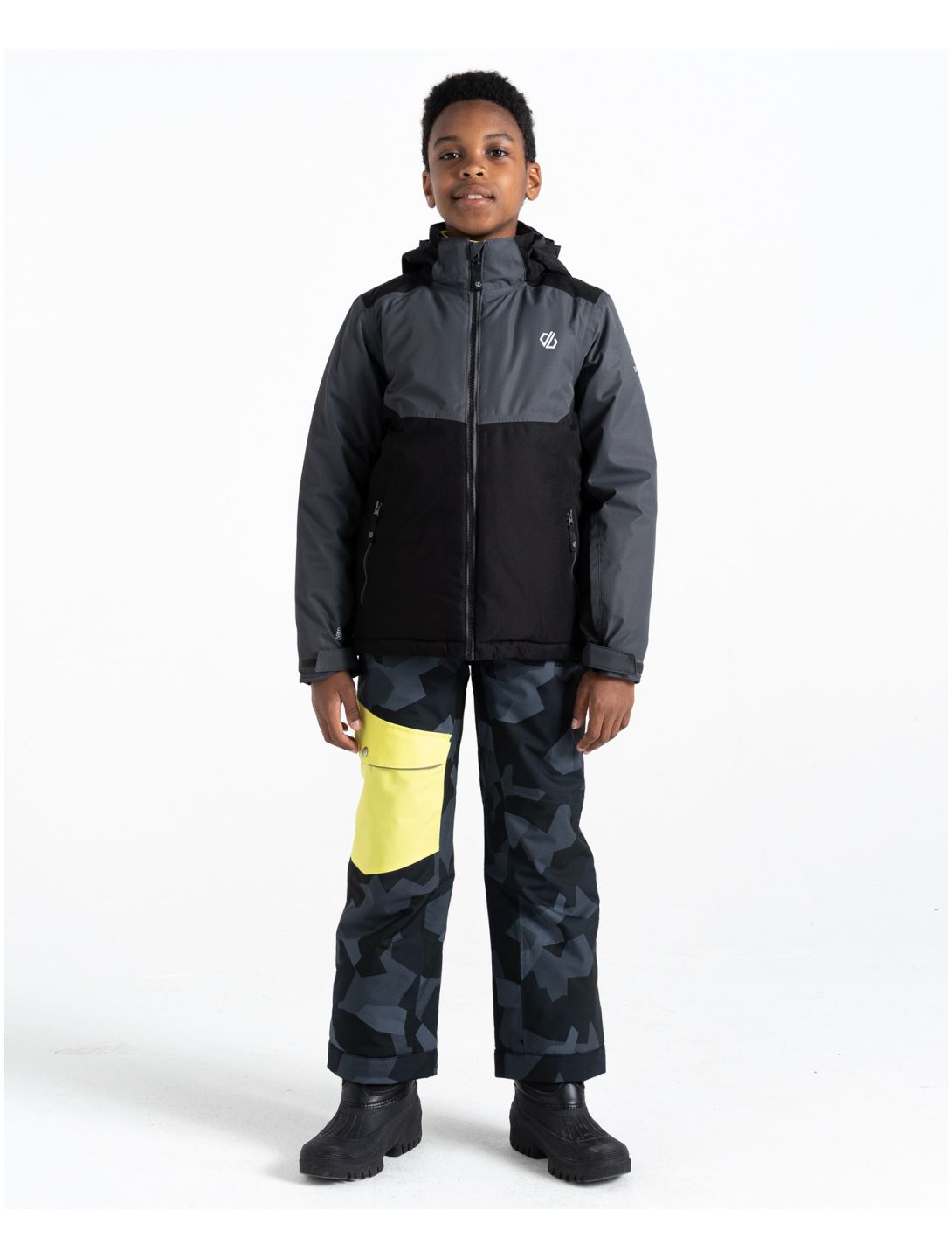 Dare2b, Impose III ski-jas kinderen Ebony / Black grijs, zwart 