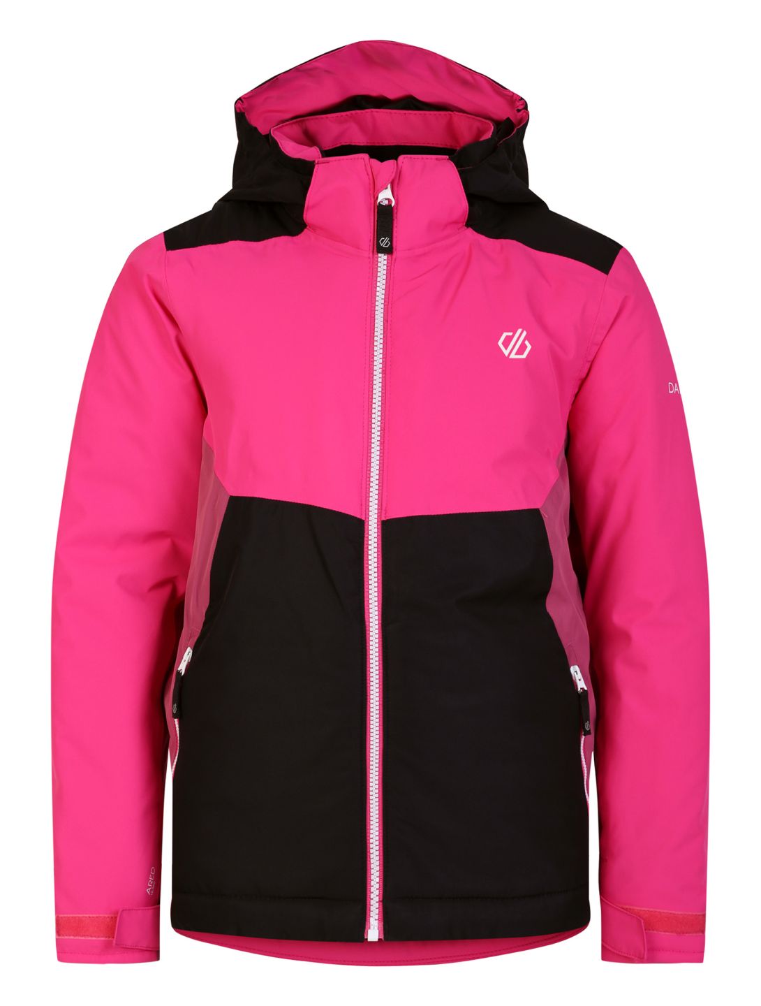 Dare2b, Impose III ski-jas kinderen PurePink / Blk roze, zwart 