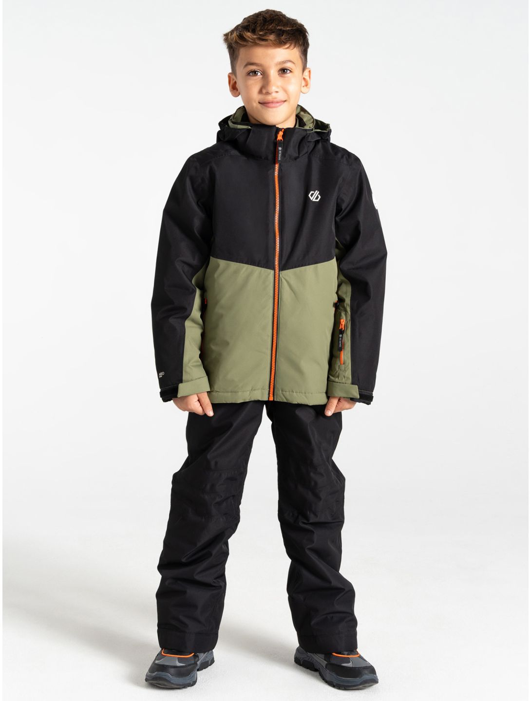 Dare2b, Impose IV ski-jas kinderen Olivine Green / Black groen, zwart 