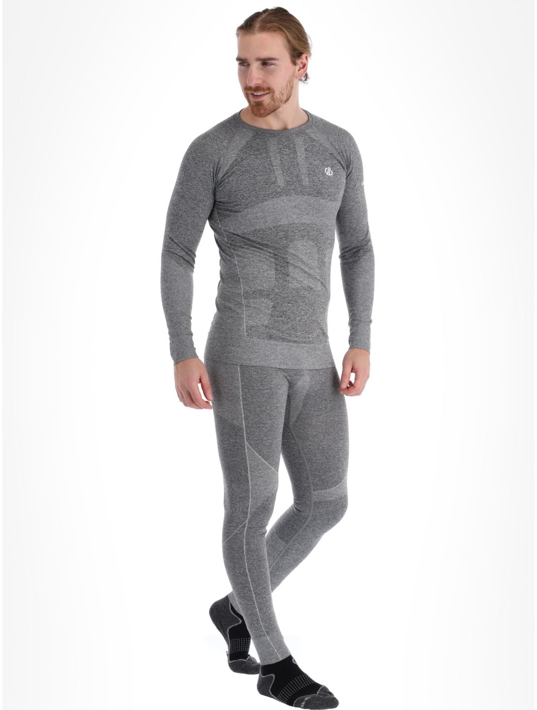 Dare2b, In The Zone II B/L thermoset heren Charcoal Grey Marl grijs 