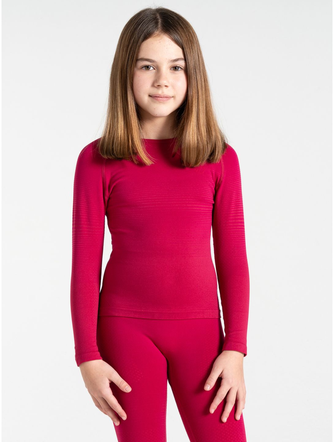 Dare2b, In The Zone III Baselayer Set thermoset kinderen Berry Pink roze 