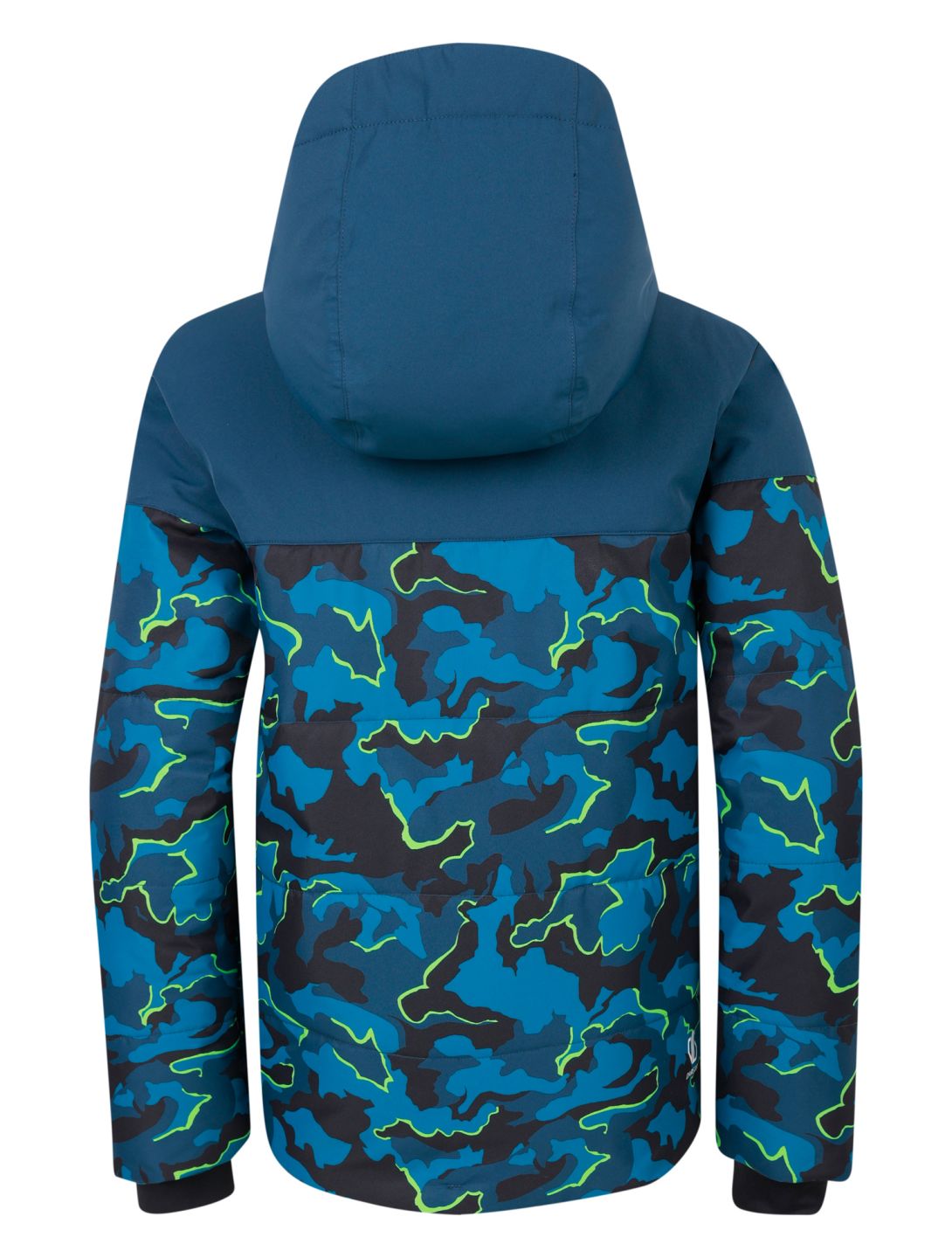 Dare2b, Liftie ski-jas kinderen Moonlight Denim / Kingfisher Blue Camo Print blauw 