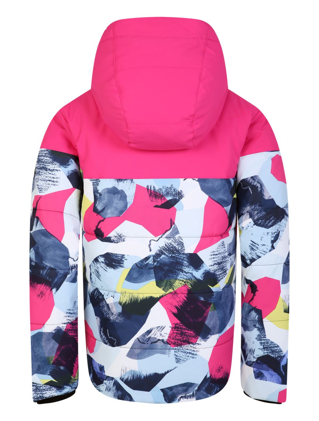 Dare2b, Liftie ski-jas kinderen Pure Pink / Quiet Blue Abstract Mountain Print blauw, roze 