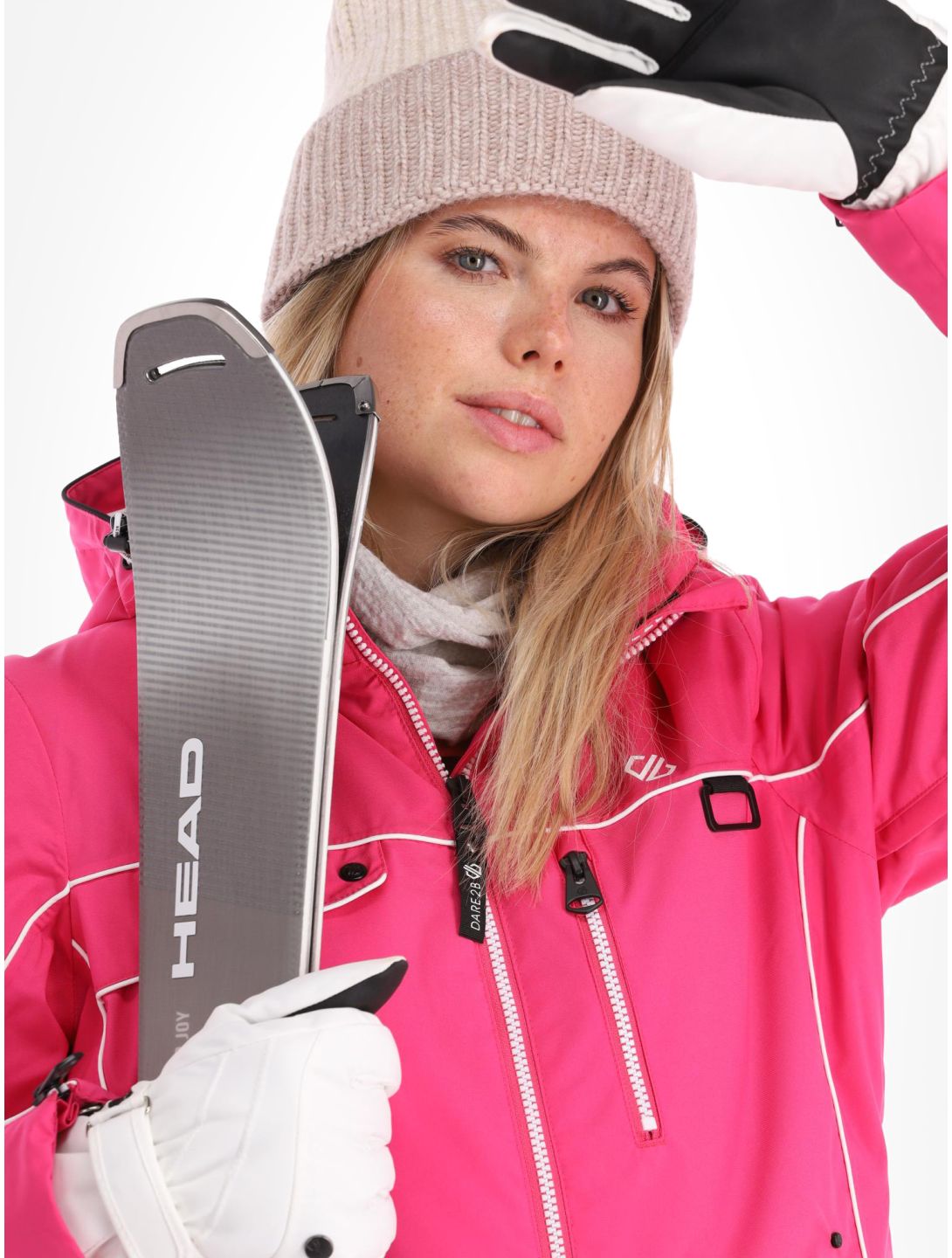 Dare2b, Line ski-jas dames Pure Pink roze 