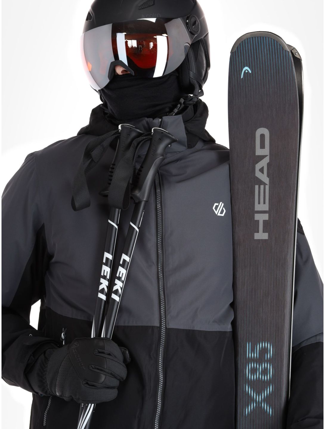 Dare2b, Precision ski-jas heren Black / Ebony grijs, zwart 