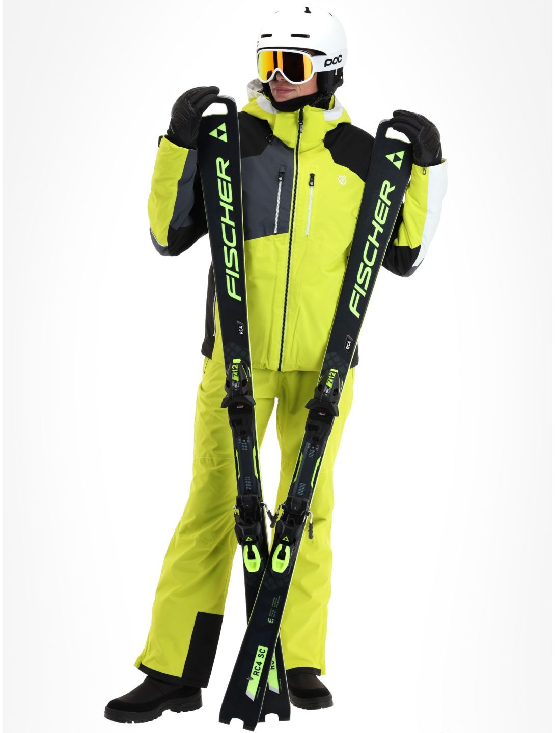 Dare2b, Shred ski-jas heren Neon Spring/Black groen, zwart 