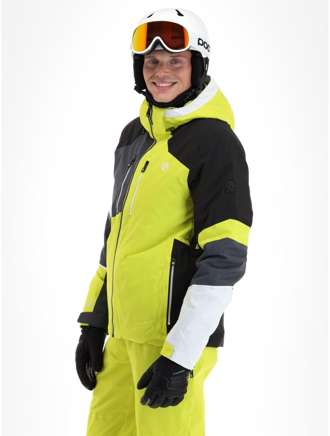 Dare2b, Shred ski-jas heren Neon Spring/Black groen, zwart 