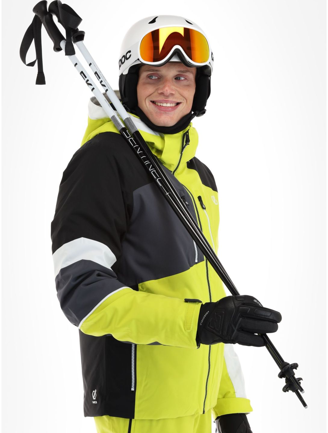 Dare2b, Shred ski-jas heren Neon Spring/Black groen, zwart 