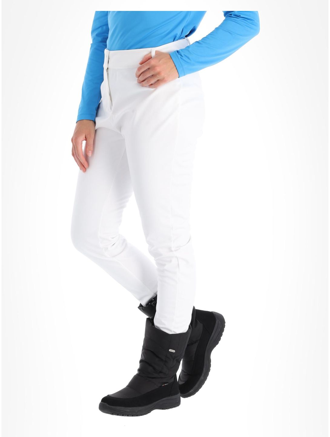 Dare2b, Sleek III softshell skibroek dames White wit 