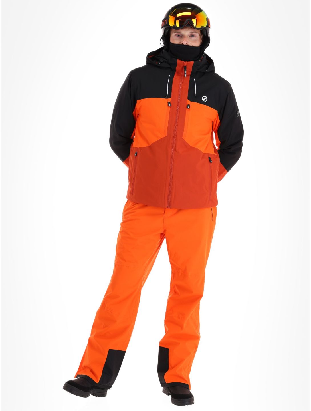 Dare2b, Slopeside ski-jas heren PuffinOr / Blk oranje, zwart 