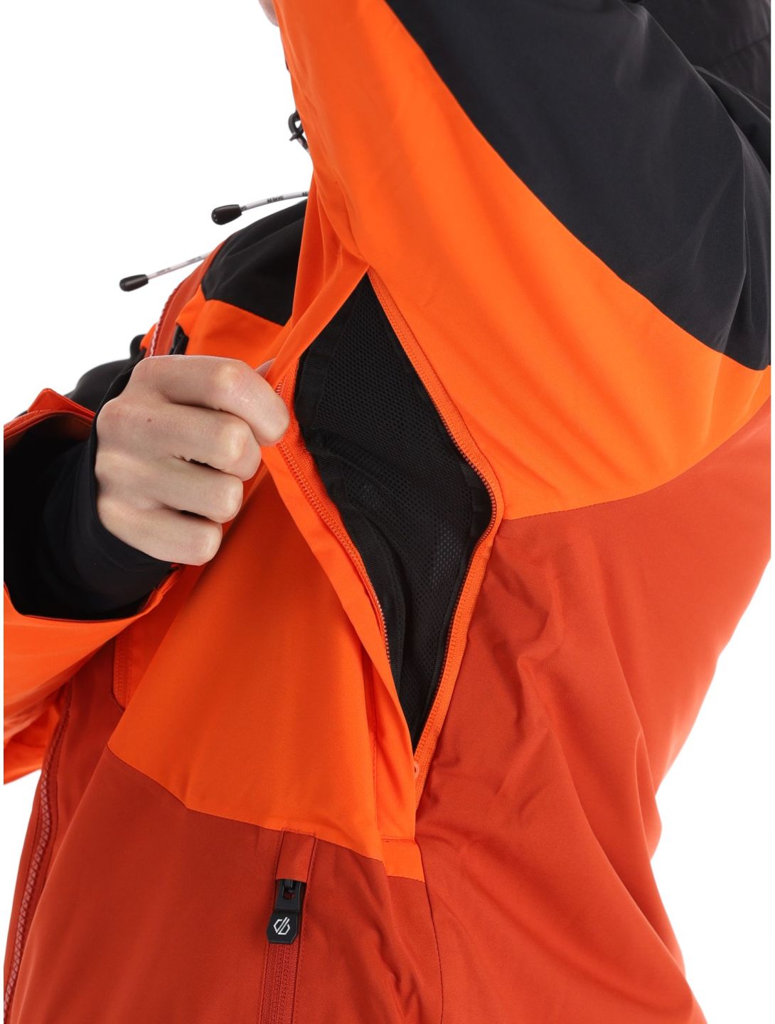 Dare2b, Slopeside ski-jas heren PuffinOr / Blk oranje, zwart 