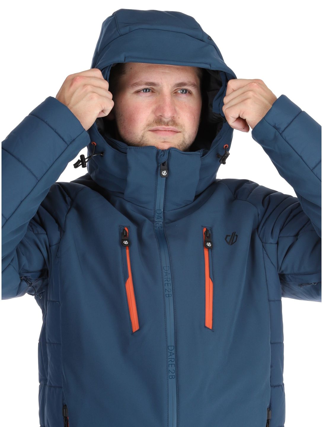 Dare2b, Speed AC Softshell jas heren Moonlight Denim Blauw 