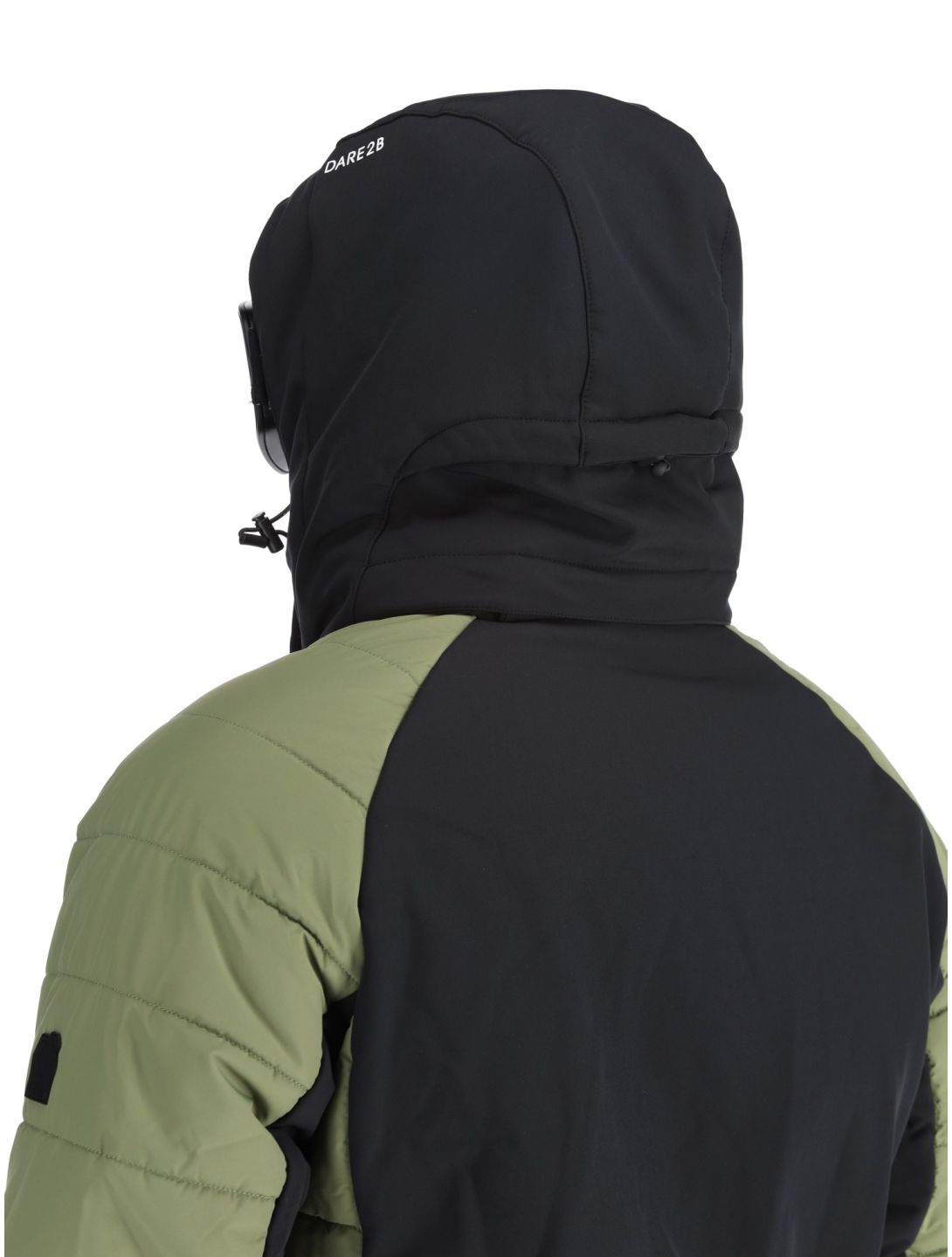 Dare2b, Speed softshell ski-jas heren Olivine Green / Black groen, zwart 