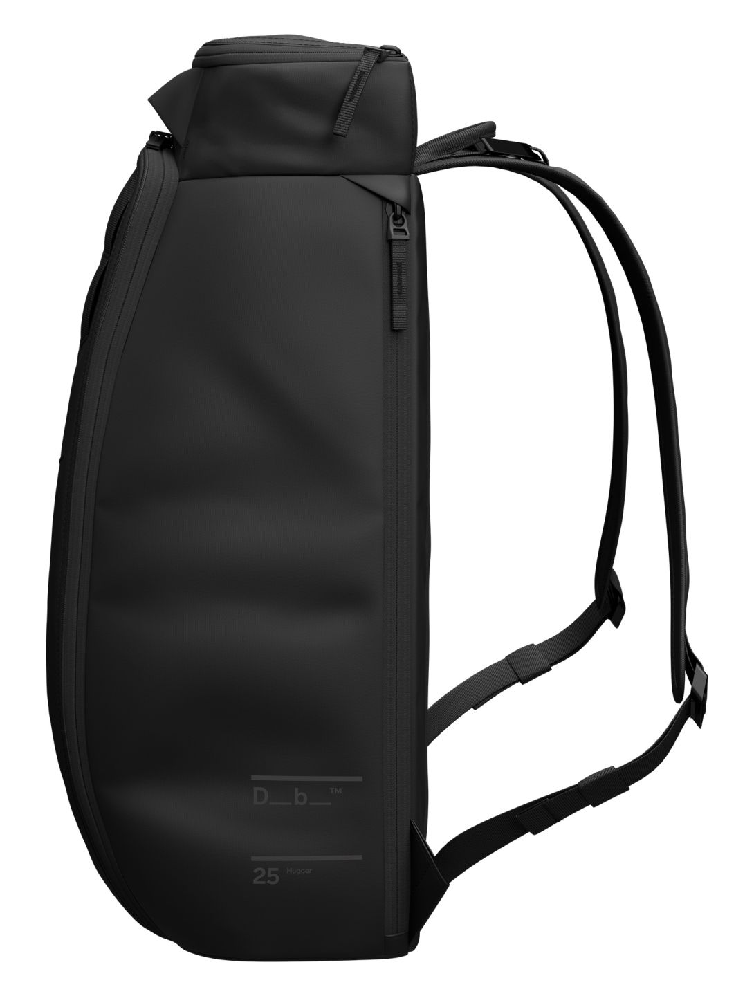 DB Journey, Hugger Backpack 25L rugzak unisex Black Out zwart 