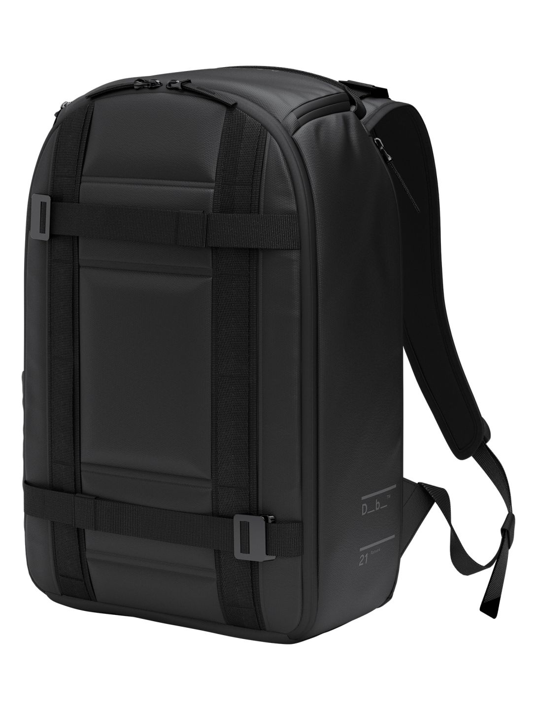 DB Journey, Ramverk Backpack 21L rugzak unisex Black Out zwart 