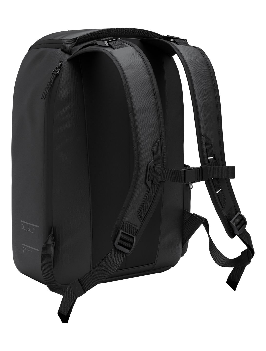 DB Journey, Ramverk Backpack 21L rugzak unisex Black Out zwart 