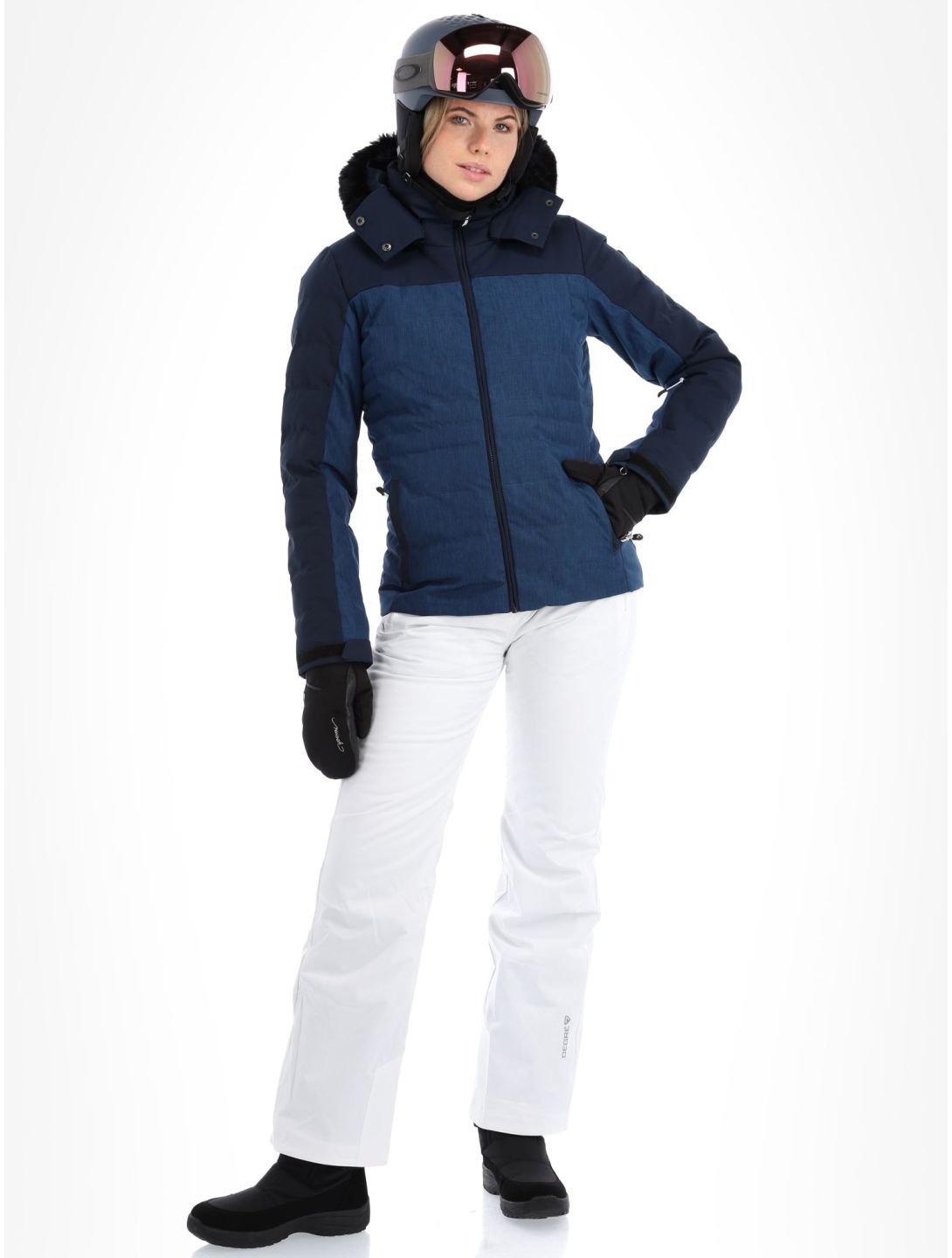 Degre7, Traqui ski-jas dames Heather Blue blauw 