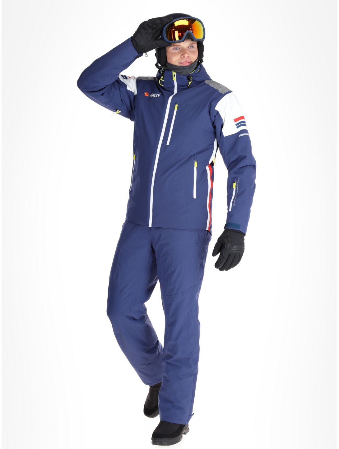 Deluni, Challenger 4 ski-jas heren Blue blauw 