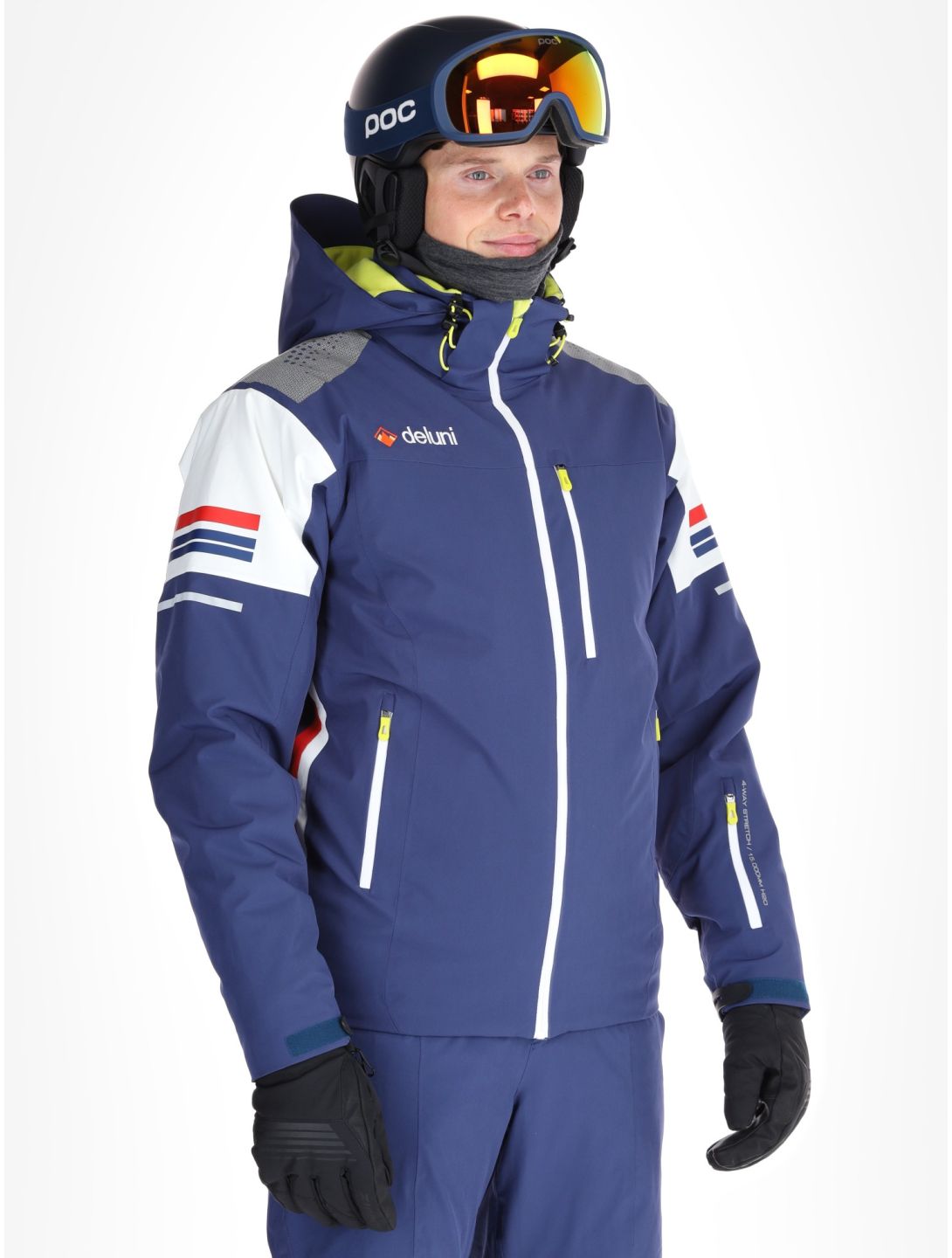 Deluni, Challenger 4 ski-jas heren Blue blauw 