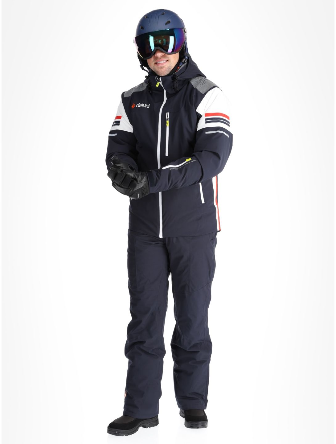 Deluni, Challenger 4 ski-jas heren Marine blauw 