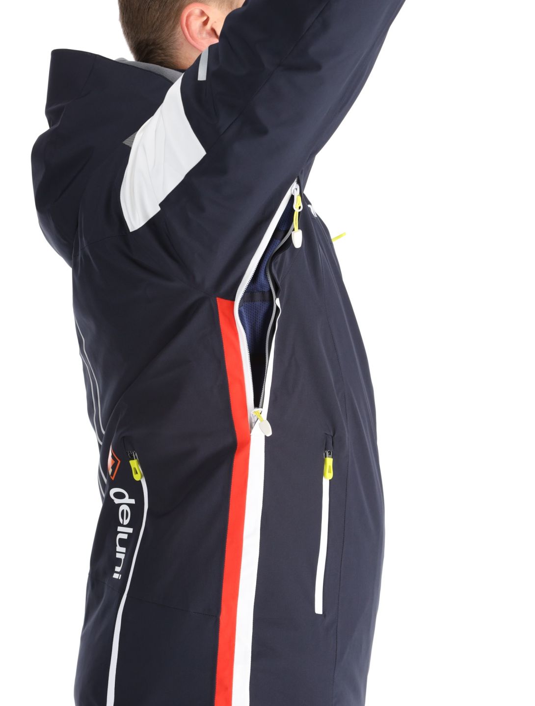 Deluni, Challenger 4 ski-jas heren Marine blauw 