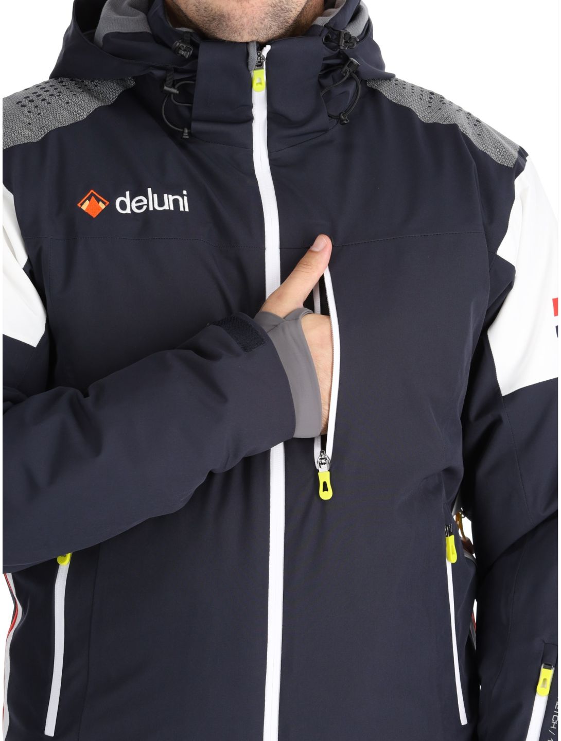 Deluni, Challenger 4 ski-jas heren Marine blauw 