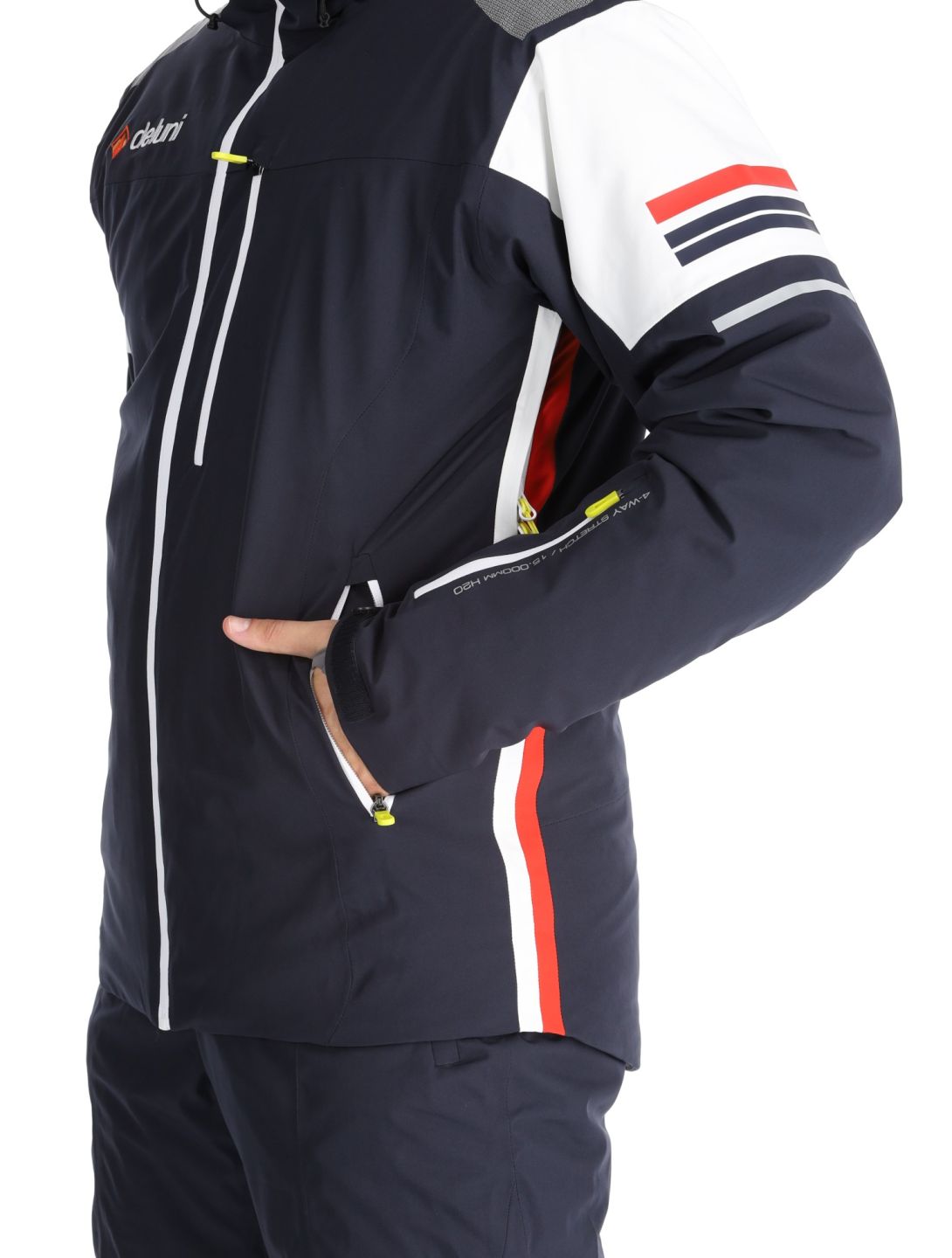 Deluni, Challenger 4 ski-jas heren Marine blauw 