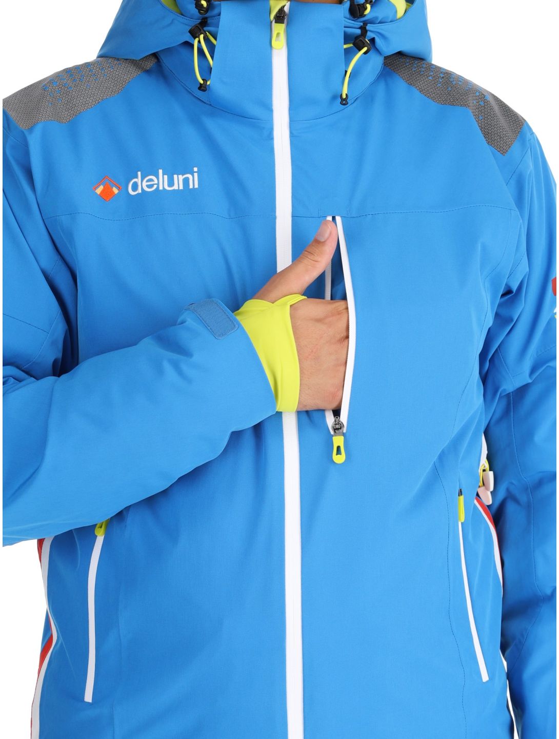 Deluni, Challenger 4 ski-jas heren Sky Blue blauw 