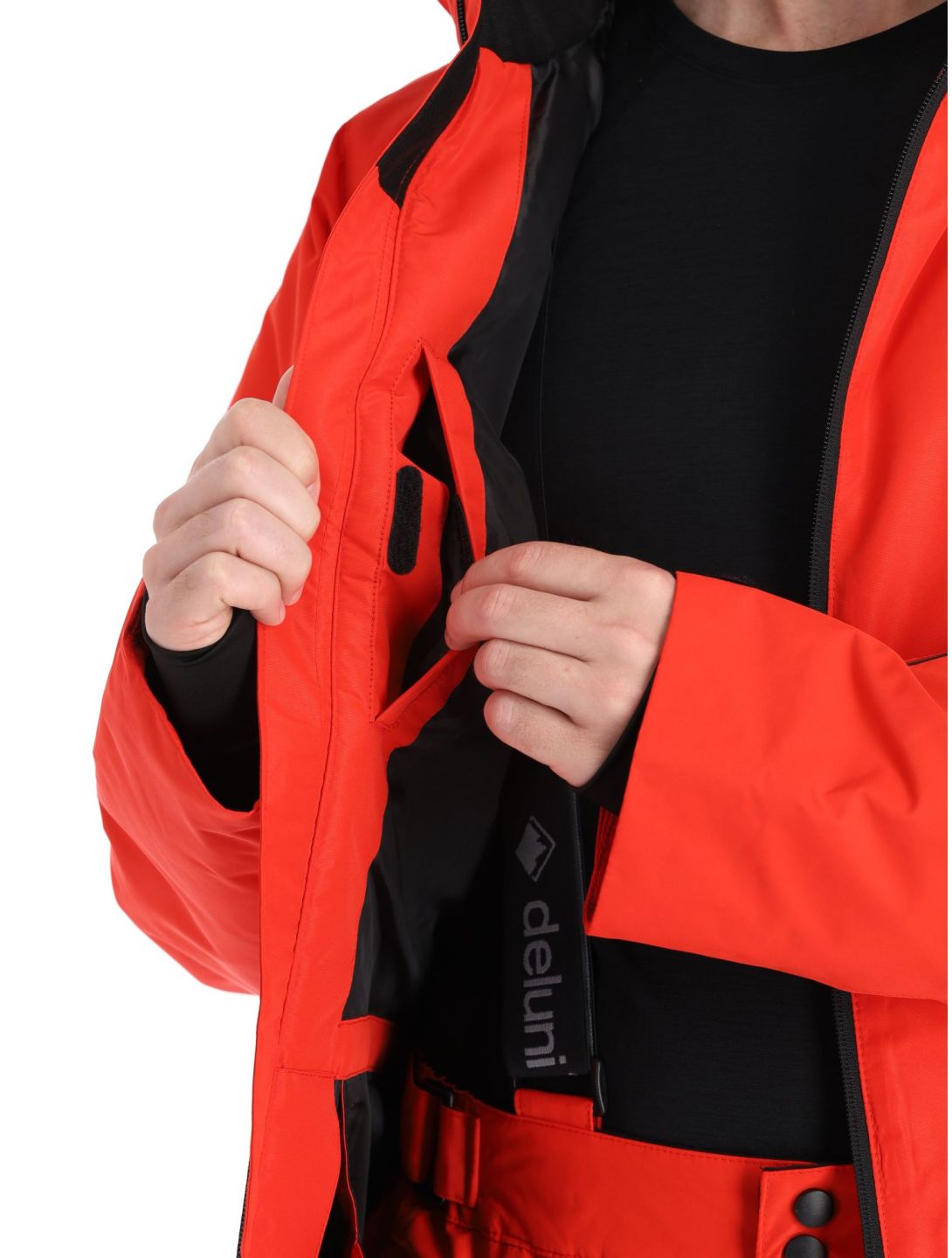 Deluni, Icerocker Pure ski-jas heren Red rood 