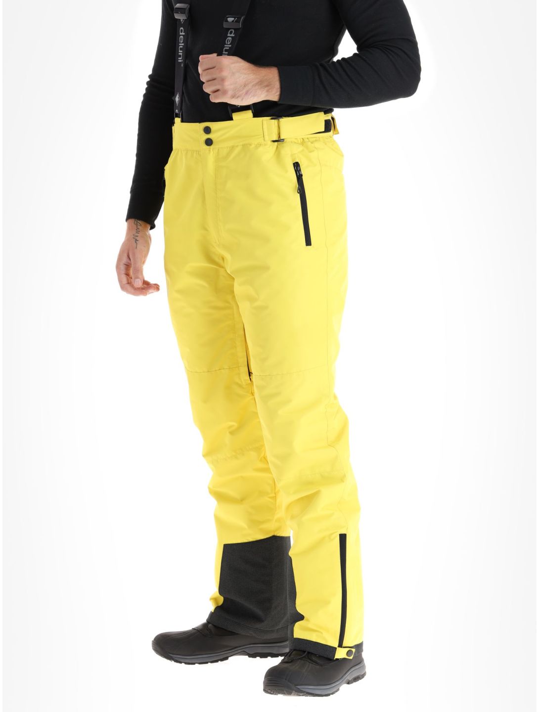 Deluni, Icerocker Pure skibroek heren Yellow geel 