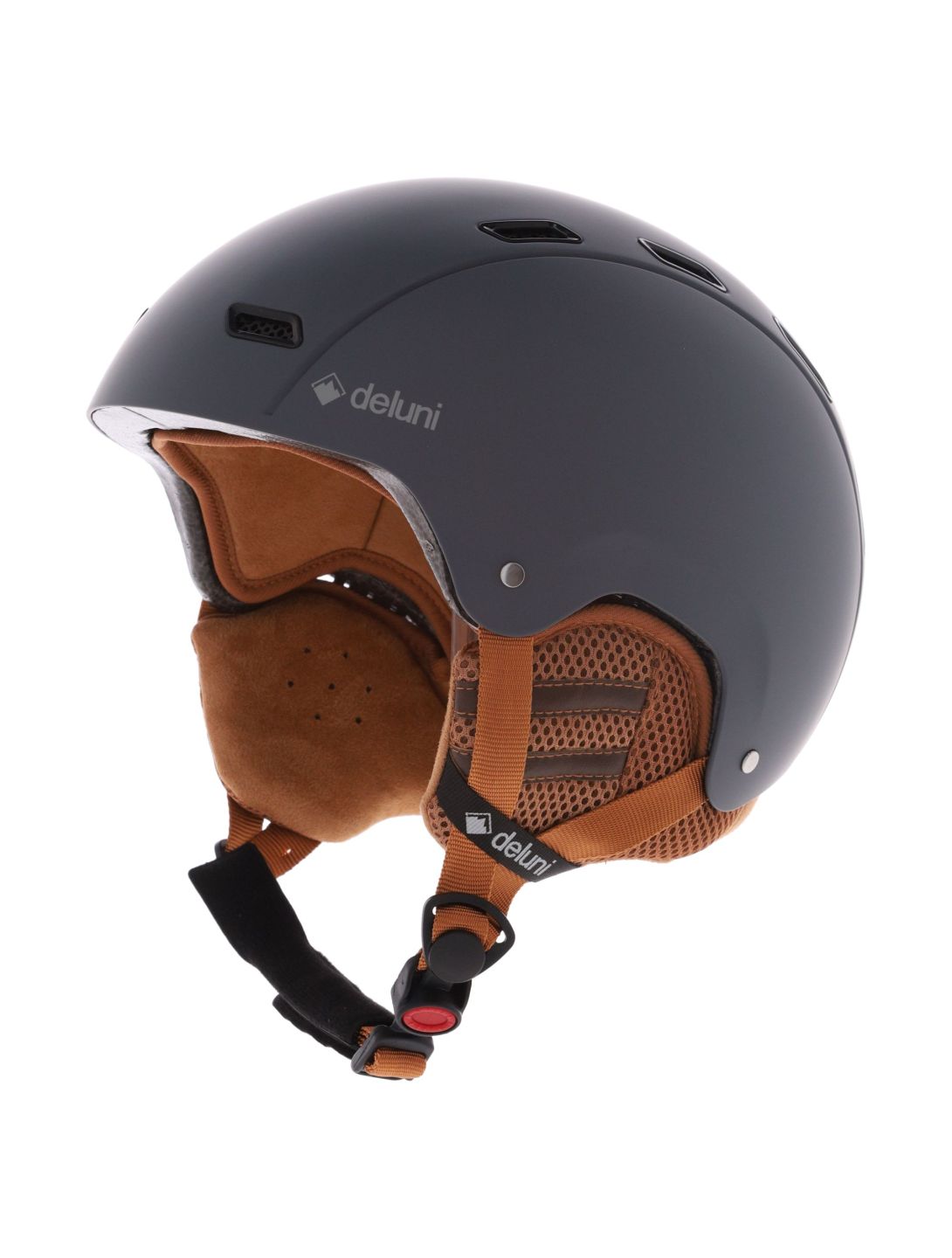 Deluni, Montano 2 skihelm unisex Matt Dark Grey grijs 