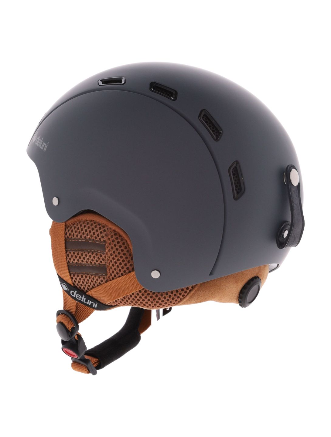 Deluni, Montano 2 skihelm unisex Matt Dark Grey grijs 