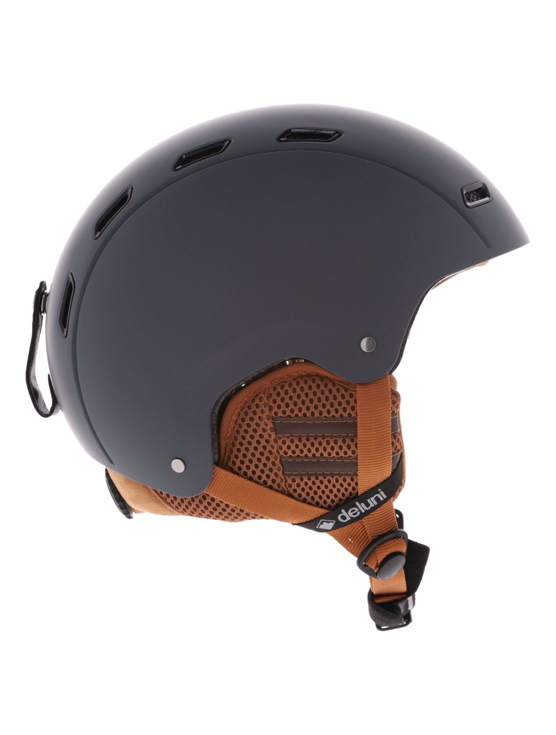 Deluni, Montano 2 skihelm unisex Matt Dark Grey grijs 