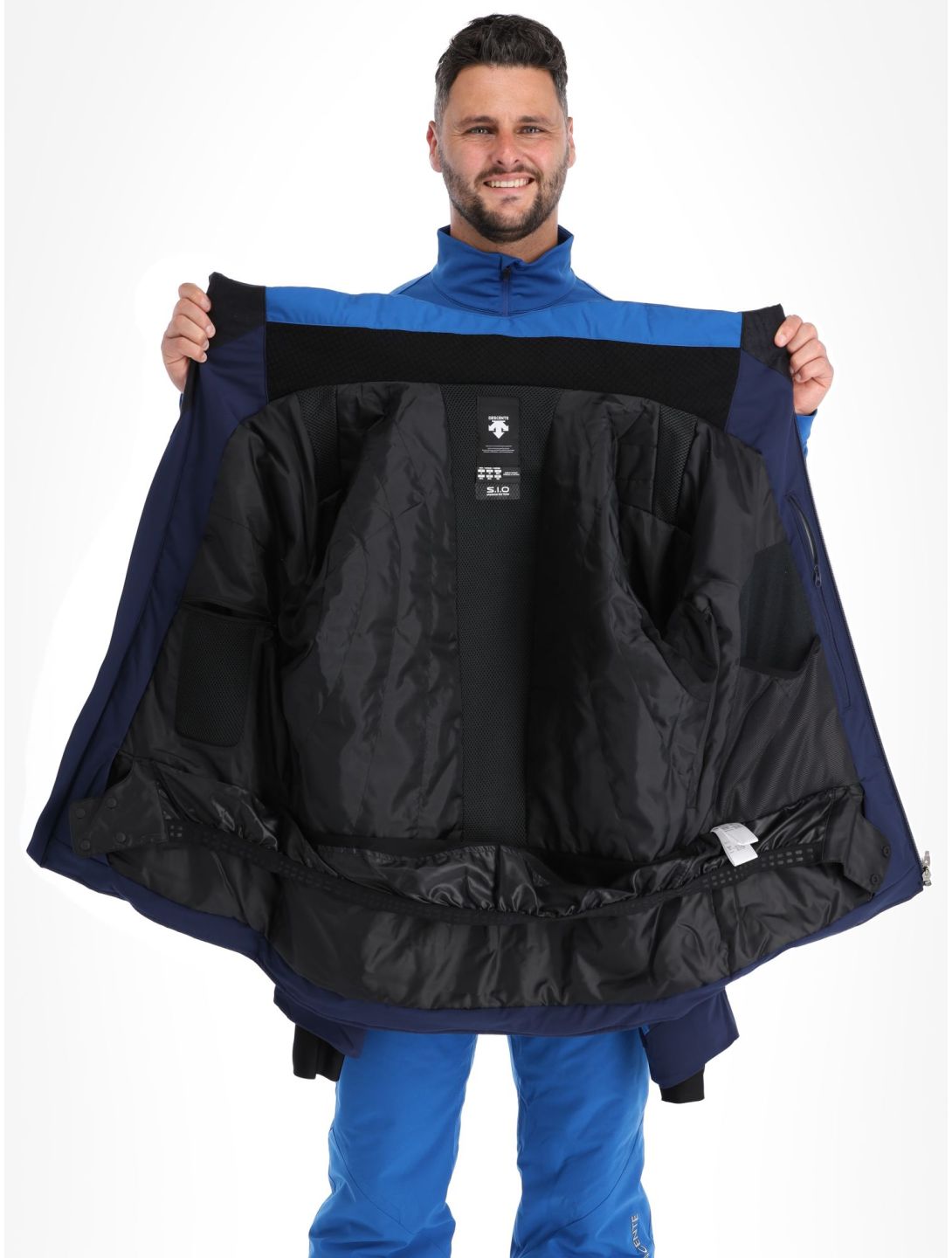 Descente, Chester ski-jas heren Dark Night blauw 